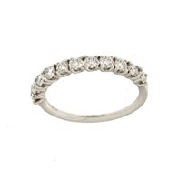 Anello Soranzo Gioielli Donna Fedina/Riviera in Oro bianco Diamante DZ10326893 - DZ10326893